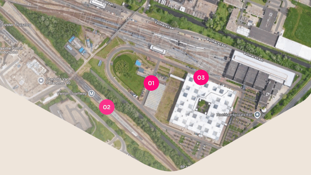 plattegrond - gelijkrichters GVB