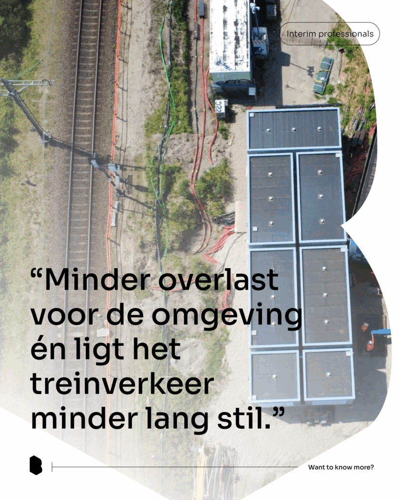 Modulair onderstation den haag fly over